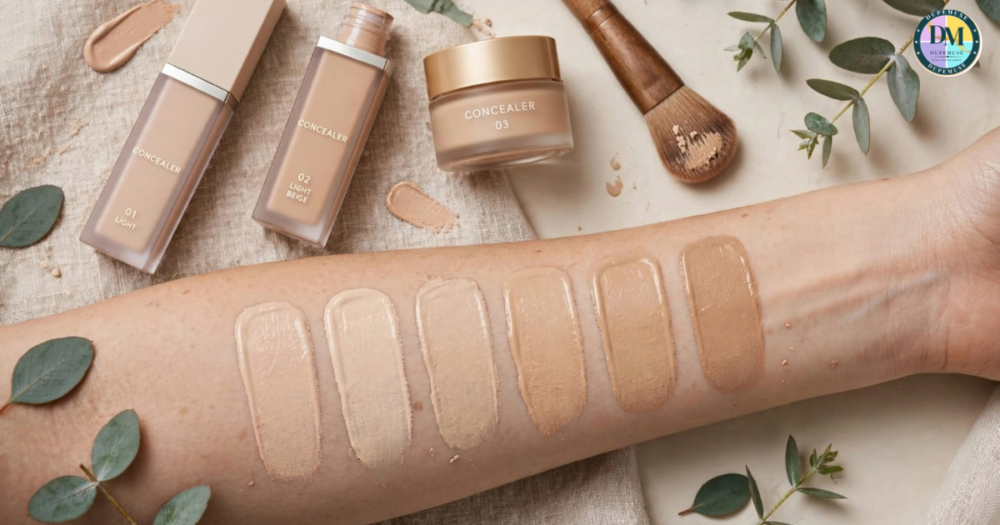 how to apply concealer