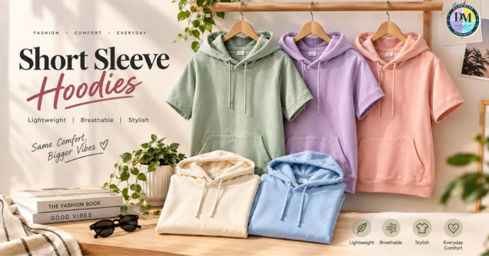 s;hort sleeves hoodies