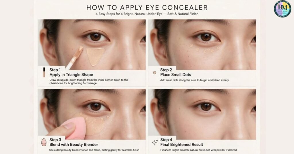 how to apply makeup step by step with pictures