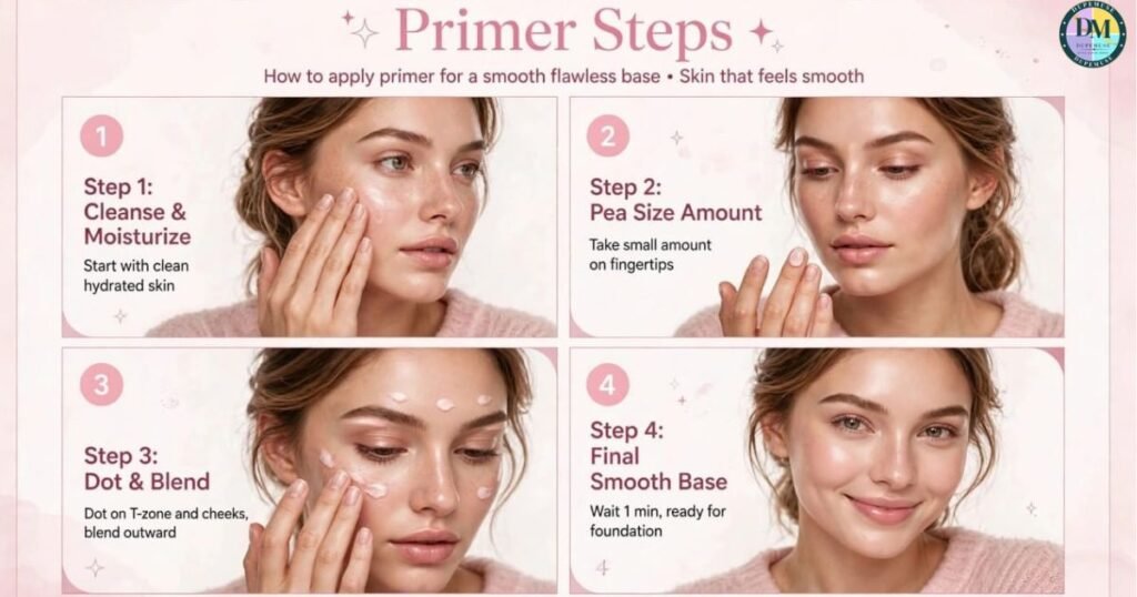 how to apply makeup step by step with pictures