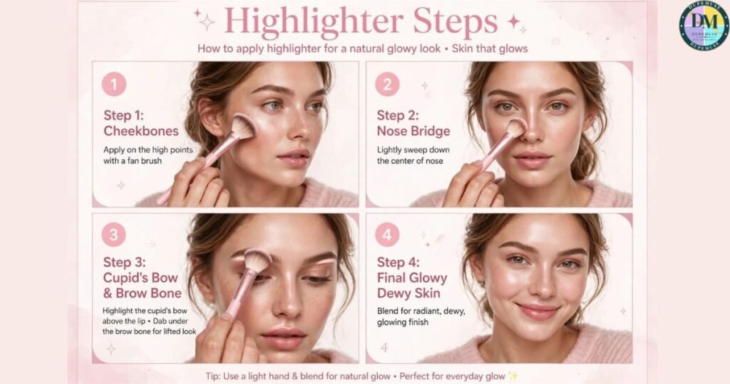 how to apply makeup step by step with pictures